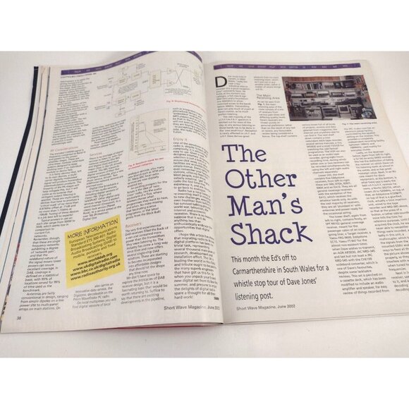 Short Wave Magazine June 2002 German Air Force Radio USAF Galaxy Scanning - Picture 6 of 7